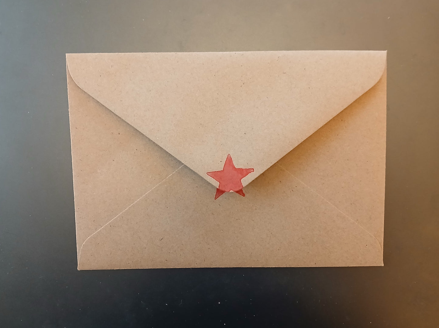 Christmas Bauble in red 'Just a Note' notelet