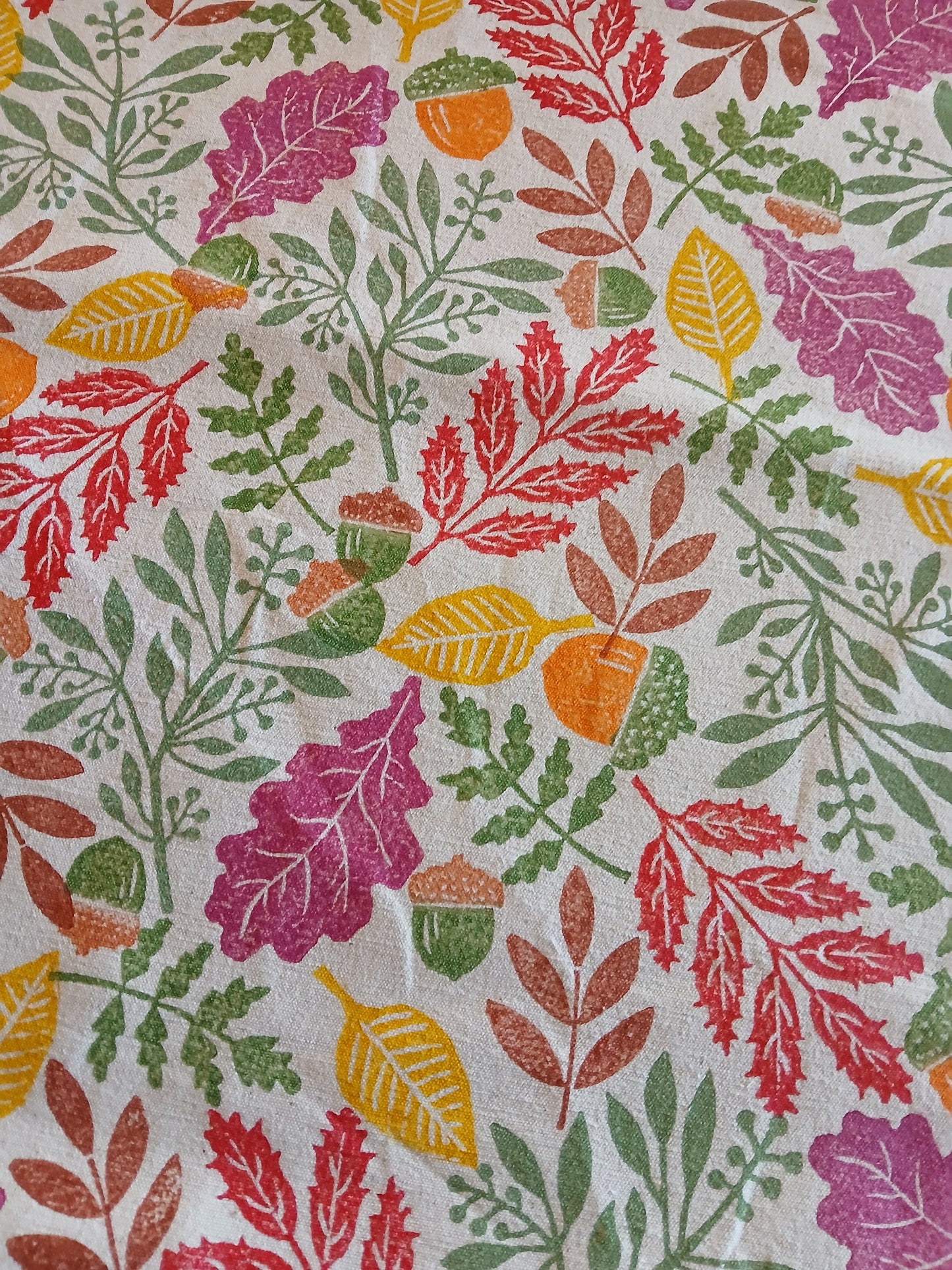 Autumn Leaves on cushion cover