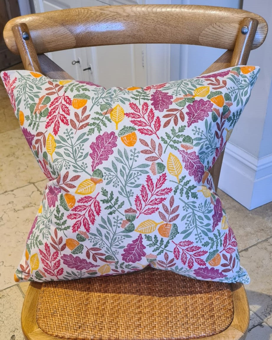 Autumn Leaves Cushion Cover