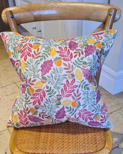 Autumn Leaves Cushion Cover