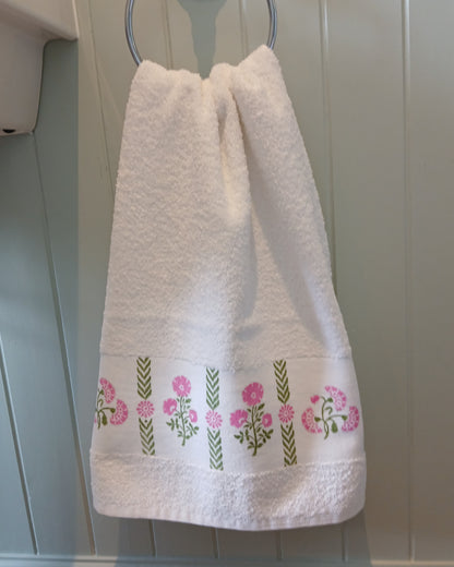 Dianthus Hand Towel