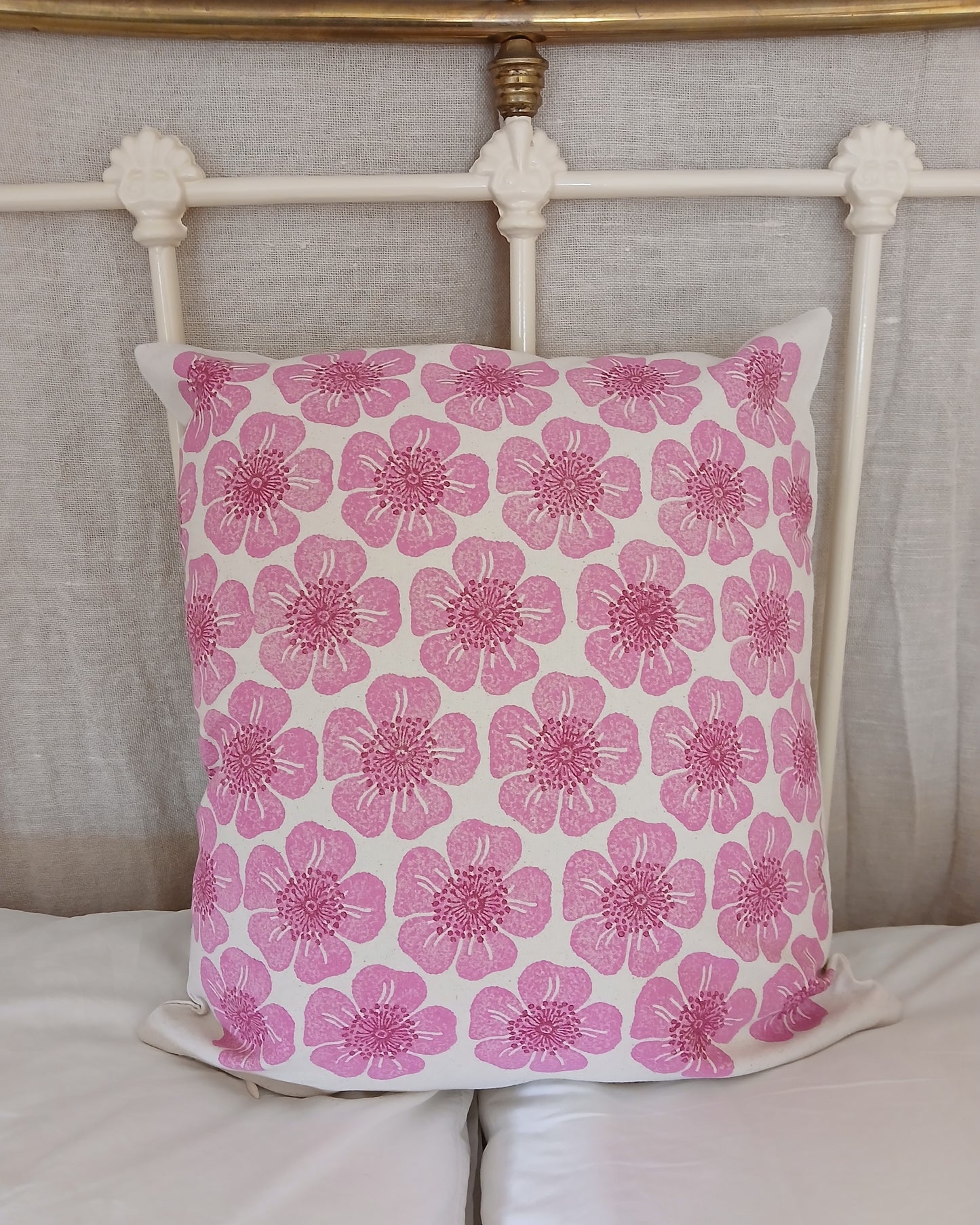 Dog Rose Cushion Cover