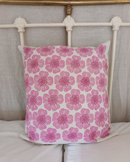 Dog Rose Cushion Cover