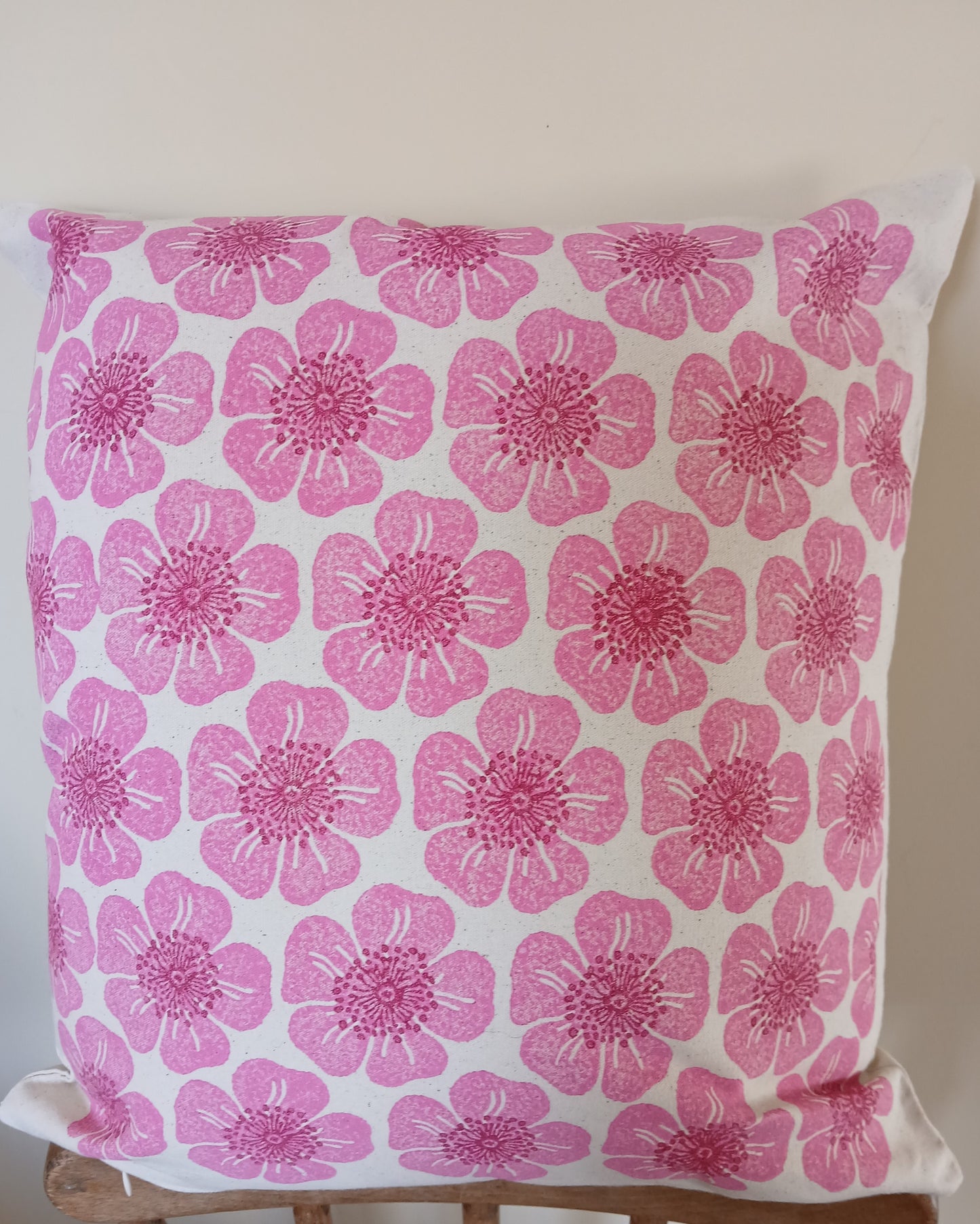 Dog Rose Cushion Cover