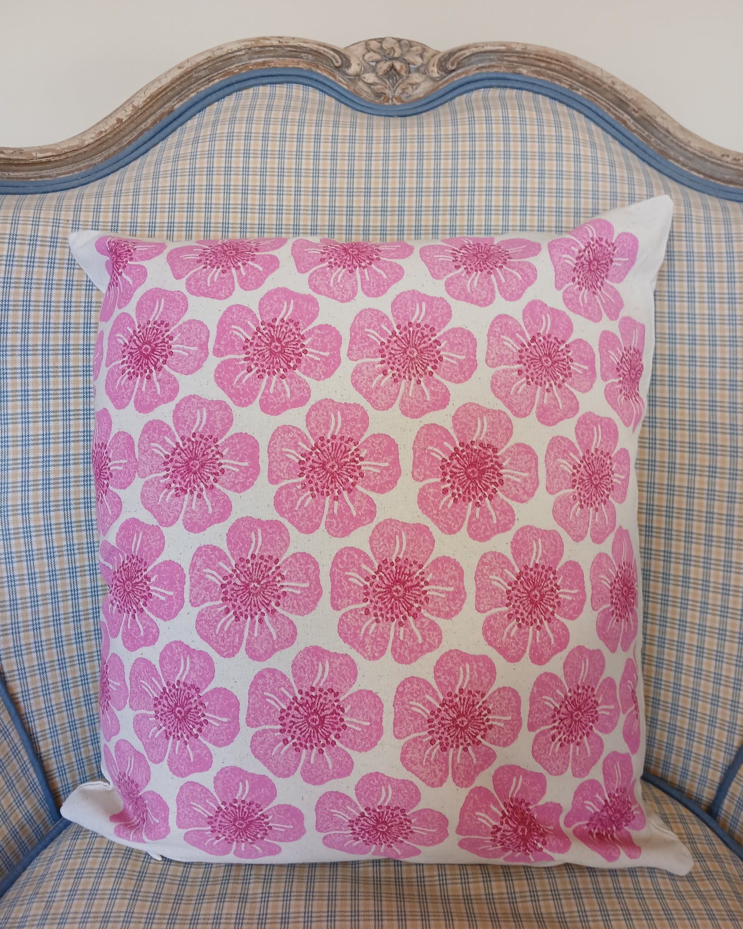 Dog Rose Cushion Cover