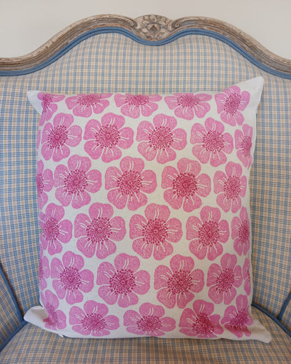 Dog Rose Cushion Cover