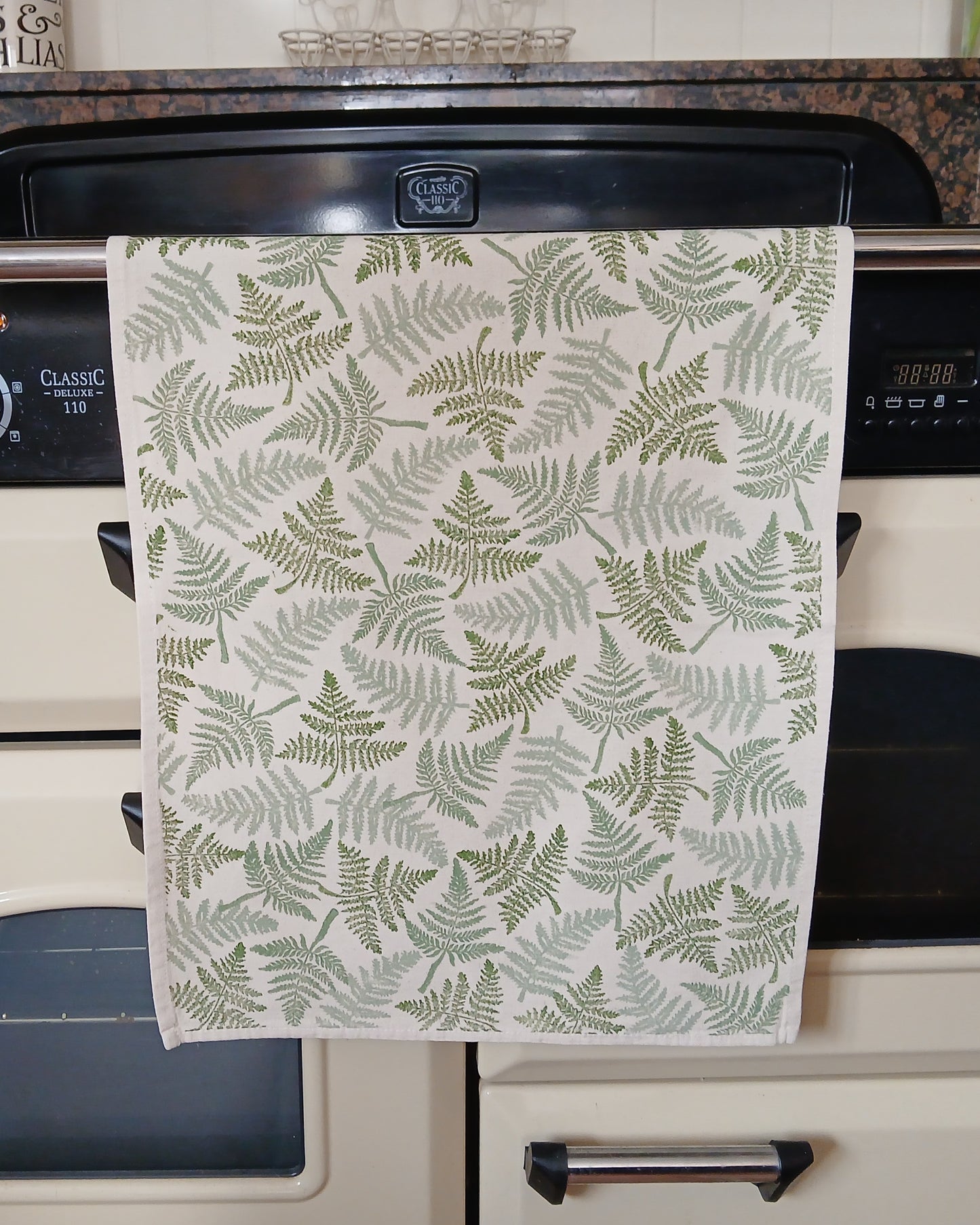 Ferns Tea Towel