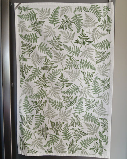 Ferns Tea Towel