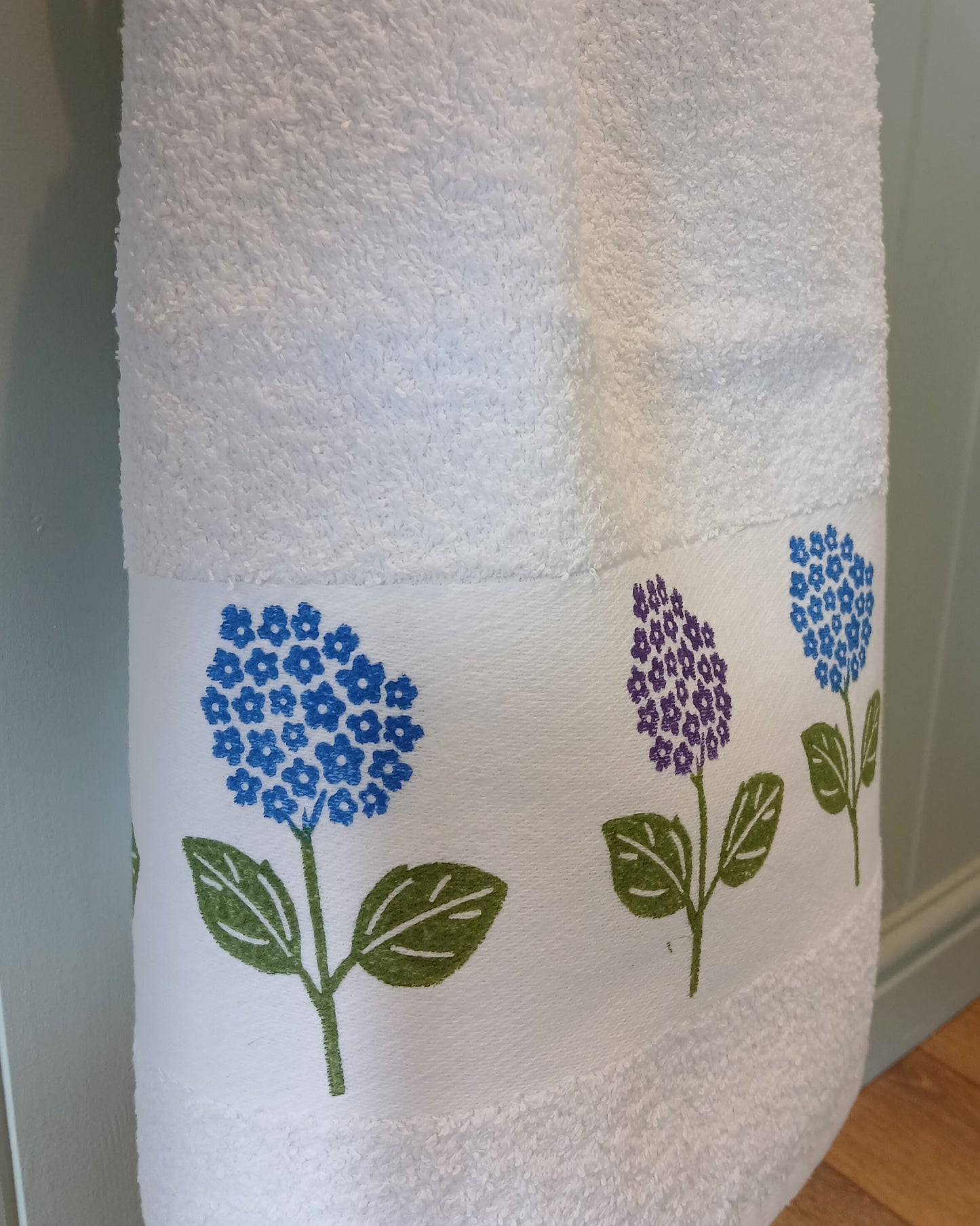 Hydrangea Hand Towel