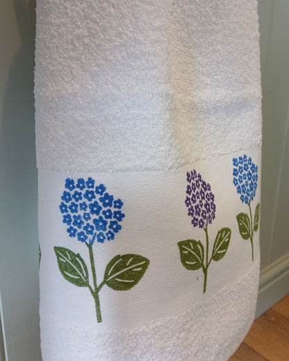 Hydrangea Hand Towel