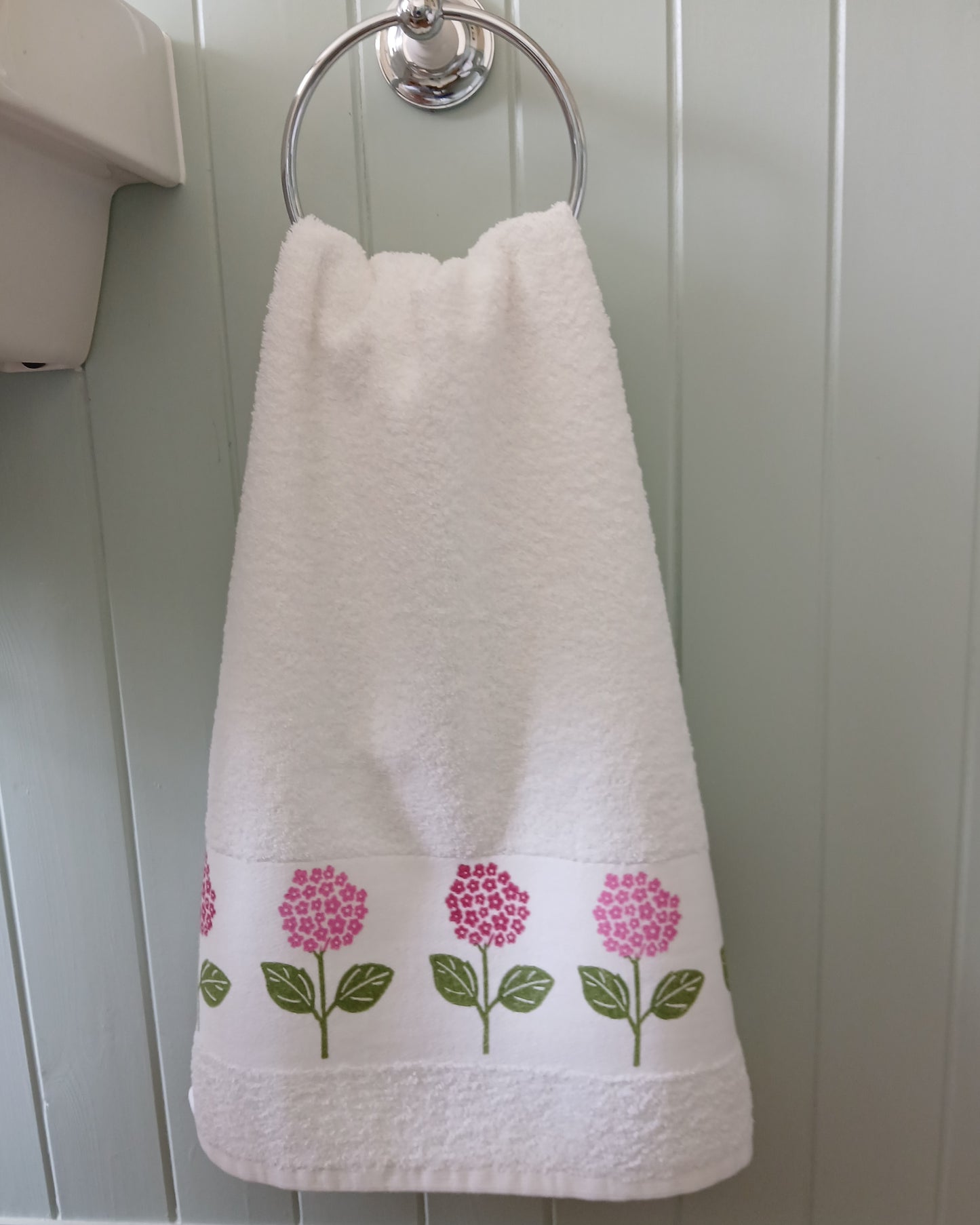 Hydrangea Hand Towel