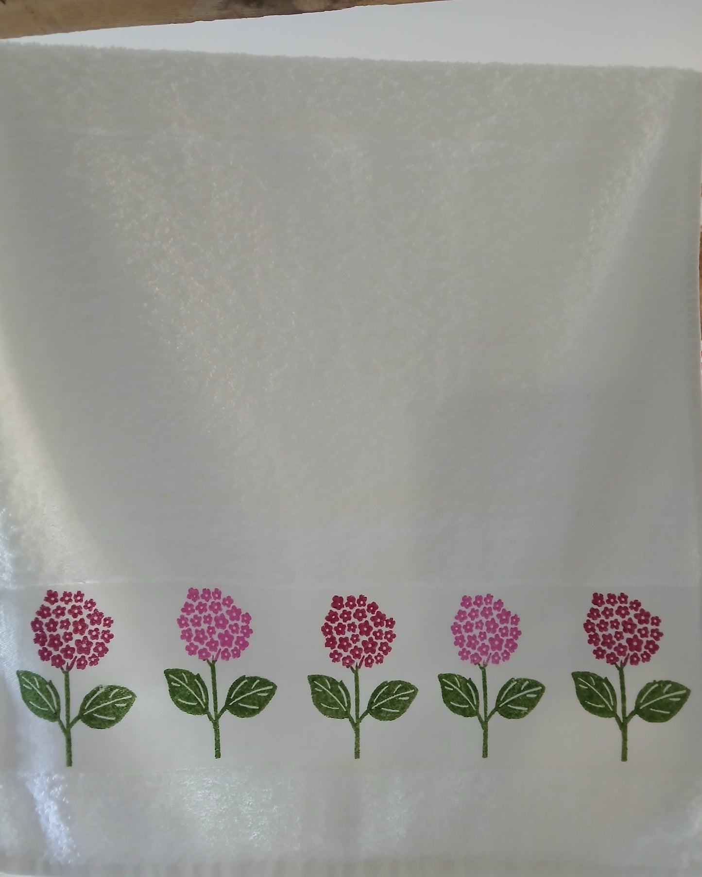 Hydrangea Hand Towel