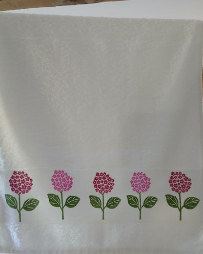 Hydrangea Hand Towel