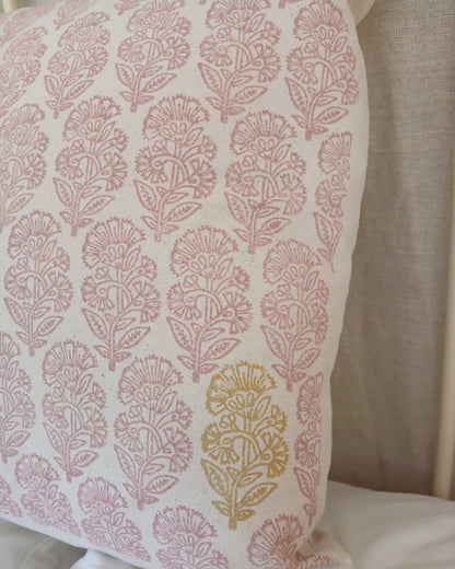 Indian Carnation Cushion Cover