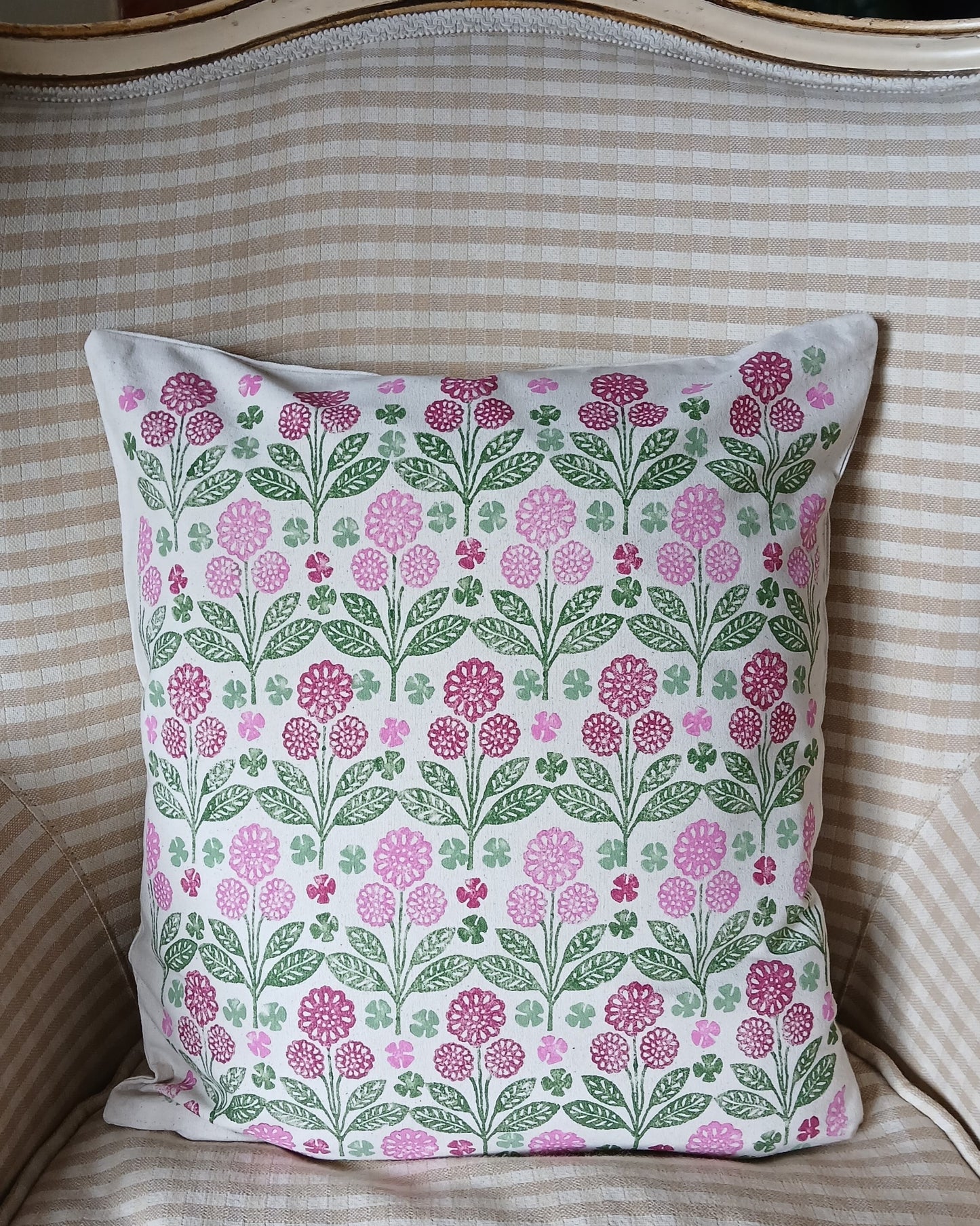 Indian Marigold Cushion Cover