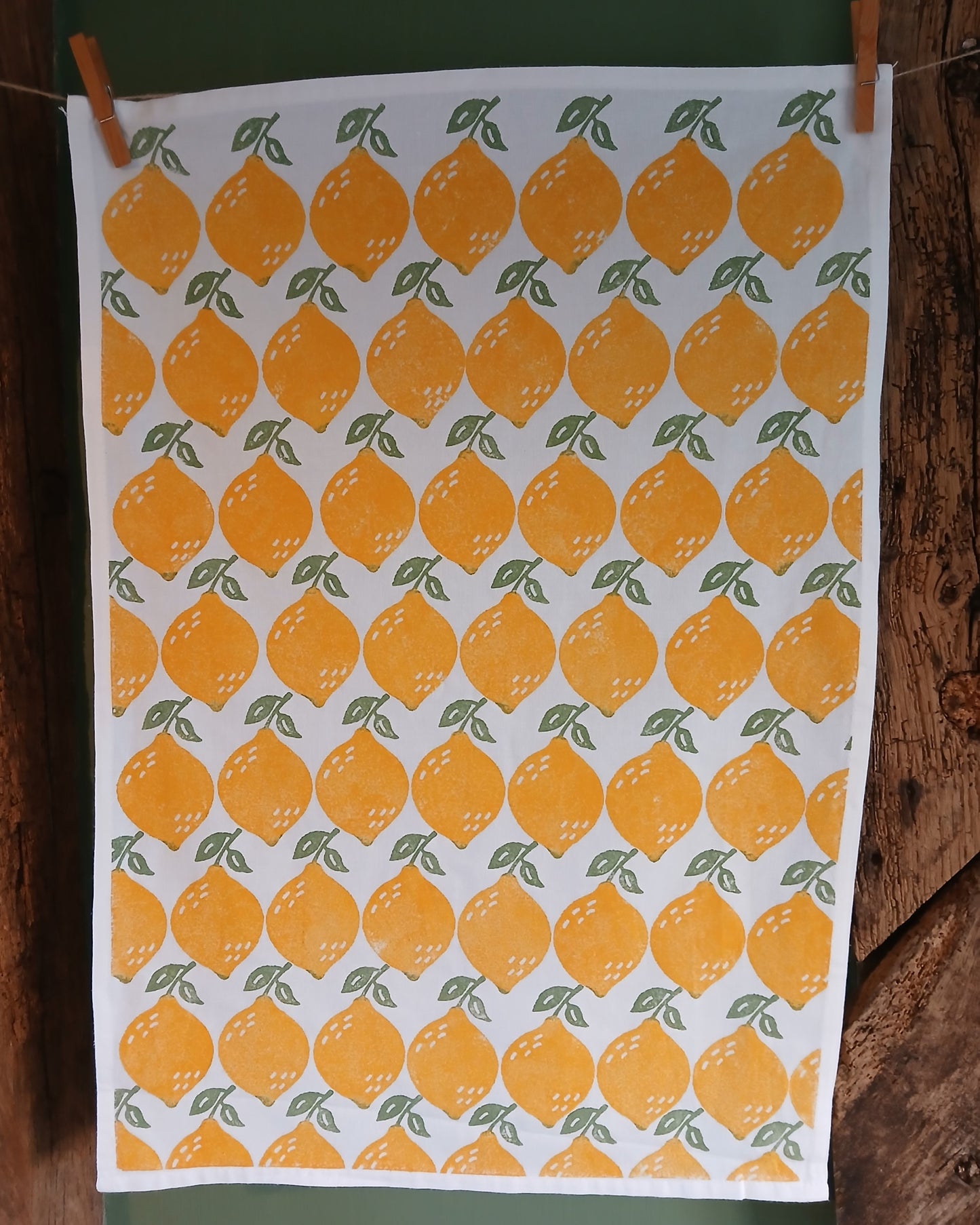 Lemons Tea Towel