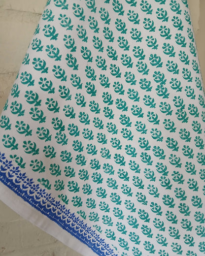 Small Flower Repeat Tea Towel