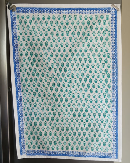 Small Flower Repeat Tea Towel