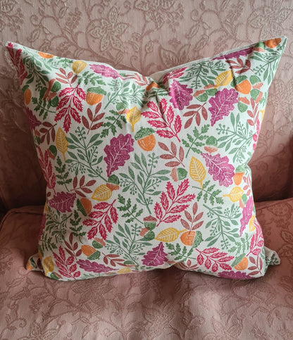 Autumn Leaves on cushion cover