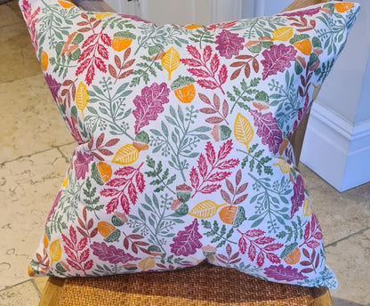Autumn Leaves on cushion cover